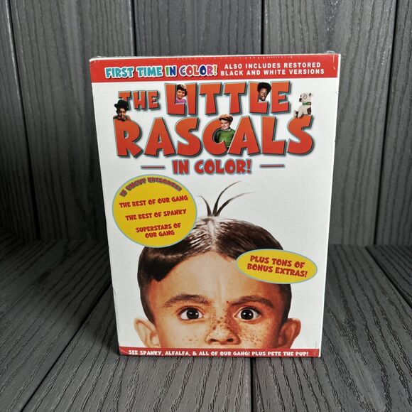 Little Rascals Box Set (DVD, 2007, Multi-Disc Set) In Color, Brand New - Picture 1 of 6